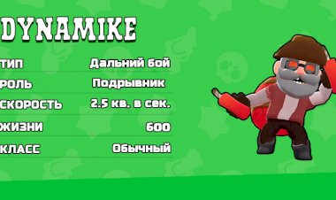 Как играть Динамайком (Dynamike) в Brawl Stars и защищать местность